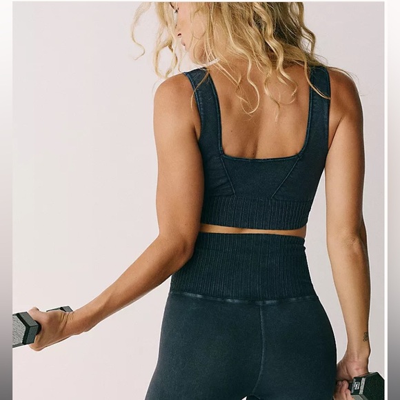 Free people movement Good Karma Square-Neck Bra - Picture 2 of 5